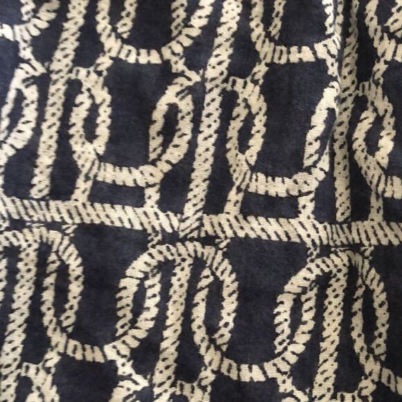 Crewcuts Navy and white nautical gauze top. 100% cotton size girls 8 - Picture 2 of 5